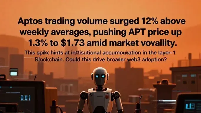 Illustration for "Aptos Gains As Volume Surge Signals Accumulation"